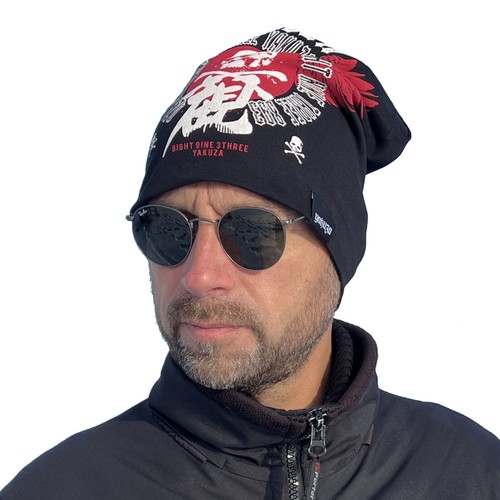 Yakuza beanie nippon skull - nippon,