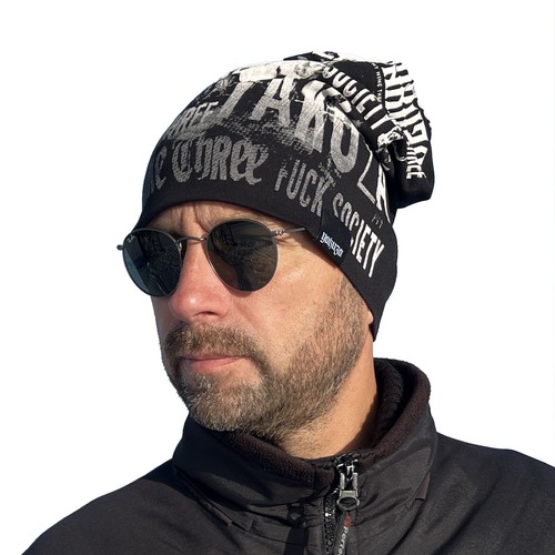 Yakuza beanie dark skull - beanie,