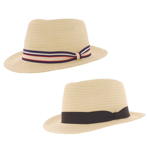 Sommer strohhut mit schwarzem - sommer,