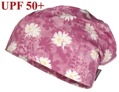 Jersey beanie mit breitem - mit, rand