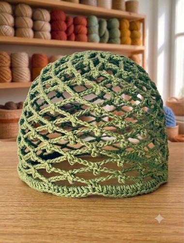 Gehäkelte sommermütze boho - gehäkelte,