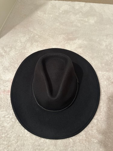 Cowboyhut schwarz knautschbar
