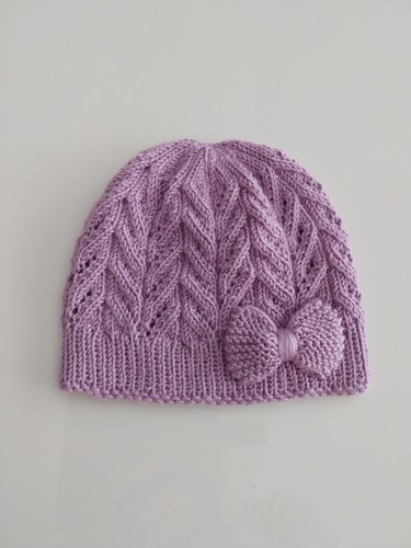 Handgestrickte sommermütze - handgestrickte,
